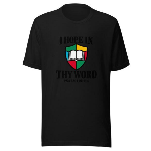 I Hope In Thy Word Graphic Tee mockup 4 I Hope In Thy Word Graphic Tee mockup 4