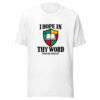 I Hope In Thy Word Graphic Tee mockup 5 I Hope In Thy Word Graphic Tee mockup 5