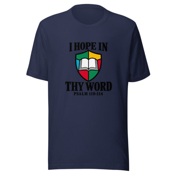 I Hope In Thy Word Graphic Tee mockup 6 I Hope In Thy Word Graphic Tee mockup 6