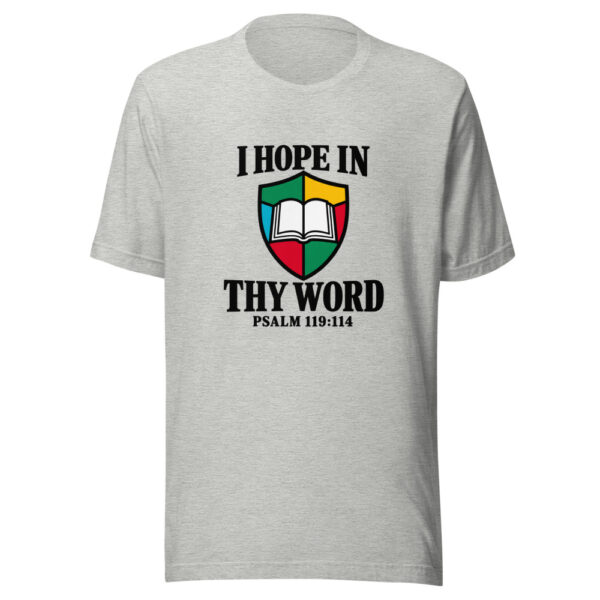 I Hope In Thy Word Graphic Tee mockup 7 I Hope In Thy Word Graphic Tee mockup 7