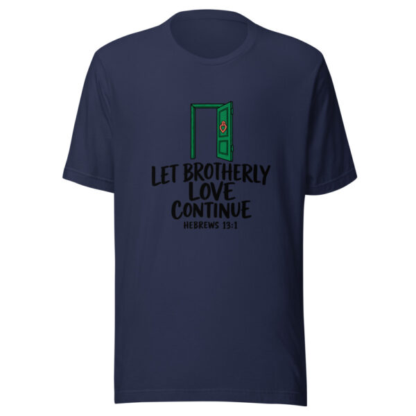 Let Brotherly Love Continue Graphic Tee mockup 6 Let Brotherly Love Continue Graphic Tee mockup 6