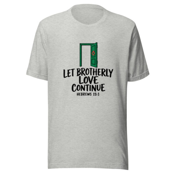 Let Brotherly Love Continue Graphic Tee mockup 7 Let Brotherly Love Continue Graphic Tee mockup 7