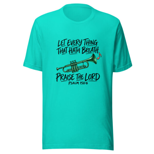 Let Every Thing That Hath Breath Graphic Tee mockup 1 Let Every Thing That Hath Breath Graphic Tee front view