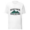 My Help Cometh From The Lord Graphic Tee mockup 5 My Help Cometh From The Lord Graphic Tee mockup 5
