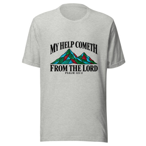 My Help Cometh From The Lord Graphic Tee mockup 7 My Help Cometh From The Lord Graphic Tee mockup 7