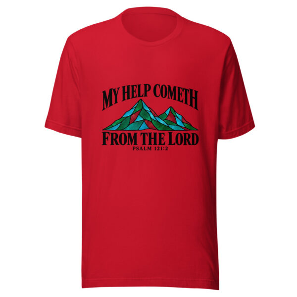 My Help Cometh From The Lord Graphic Tee mockup 8 My Help Cometh From The Lord Graphic Tee mockup 8