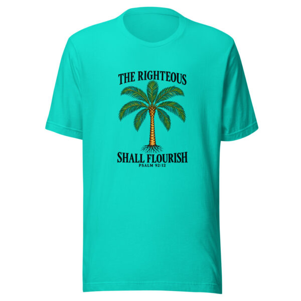 The Righteous Shall Flourish Graphic Tee mockup 2 The Righteous Shall Flourish Graphic Tee mockup 2
