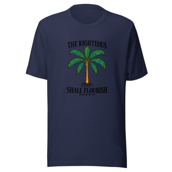 The Righteous Shall Flourish Graphic Tee mockup 6 The Righteous Shall Flourish Graphic Tee mockup 6