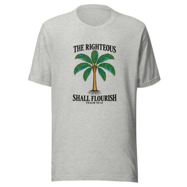 The Righteous Shall Flourish Graphic Tee mockup 7 The Righteous Shall Flourish Graphic Tee mockup 7