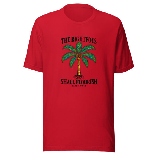 The Righteous Shall Flourish Graphic Tee mockup 8 The Righteous Shall Flourish Graphic Tee mockup 8