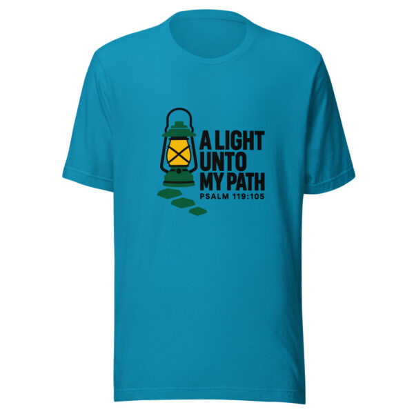 A Light Unto My Path Graphic Tee mockup 2 A Light Unto My Path Graphic Tee mockup 2