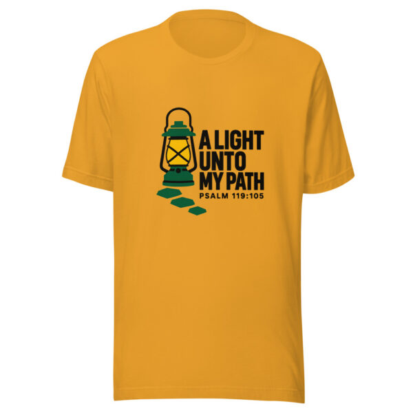 A Light Unto My Path Graphic Tee mockup 3 A Light Unto My Path Graphic Tee mockup 3