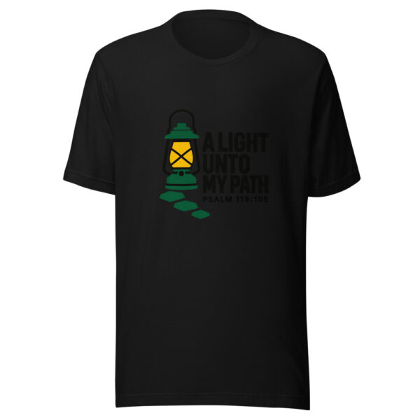 A Light Unto My Path Graphic Tee mockup 4 A Light Unto My Path Graphic Tee mockup 4