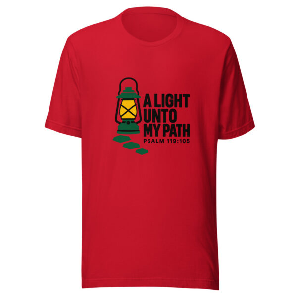 A Light Unto My Path Graphic Tee mockup 8 A Light Unto My Path Graphic Tee mockup 8
