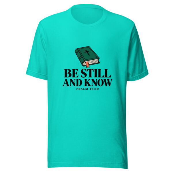 Be Still And Know Graphic Tee mockup 3 Be Still And Know Graphic Tee mockup 3