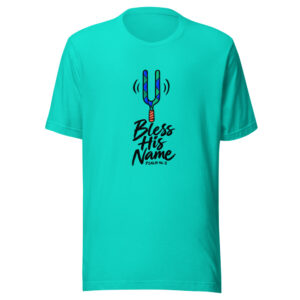 Bless His Name Graphic Tee mockup 1 Bless His Name Graphic Tee front view