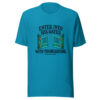 Enter Into His Gates With Thanksgiving Graphic Tee mockup 2