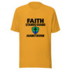 Faith Stands Guard Against Despair Graphic Tee mockup 3