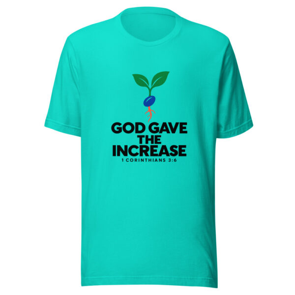 God Gave The Increase Graphic Tee mockup 3 God Gave The Increase Graphic Tee mockup 3