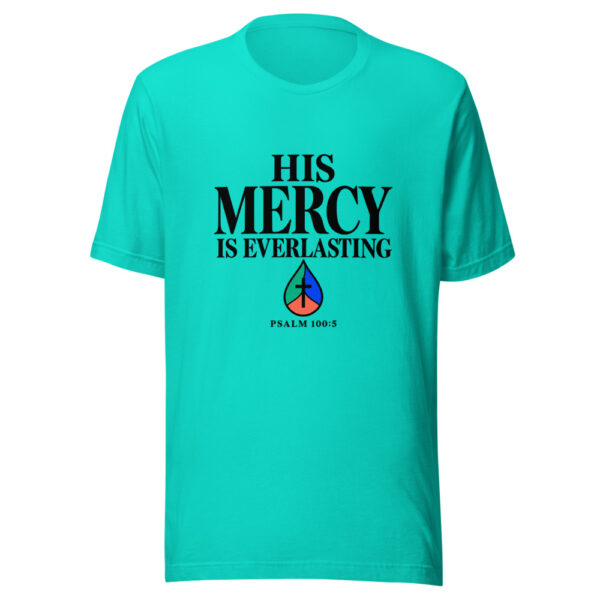 His Mercy Is Everlasting Graphic Tee mockup 2 His Mercy Is Everlasting Graphic Tee mockup 2