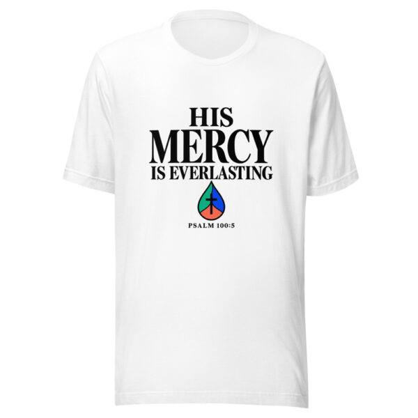 His Mercy Is Everlasting Graphic Tee mockup 5 His Mercy Is Everlasting Graphic Tee mockup 5