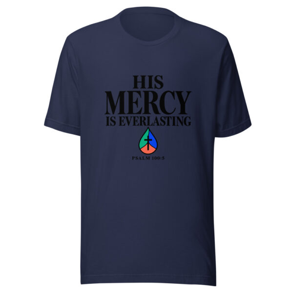 His Mercy Is Everlasting Graphic Tee mockup 6 His Mercy Is Everlasting Graphic Tee mockup 6
