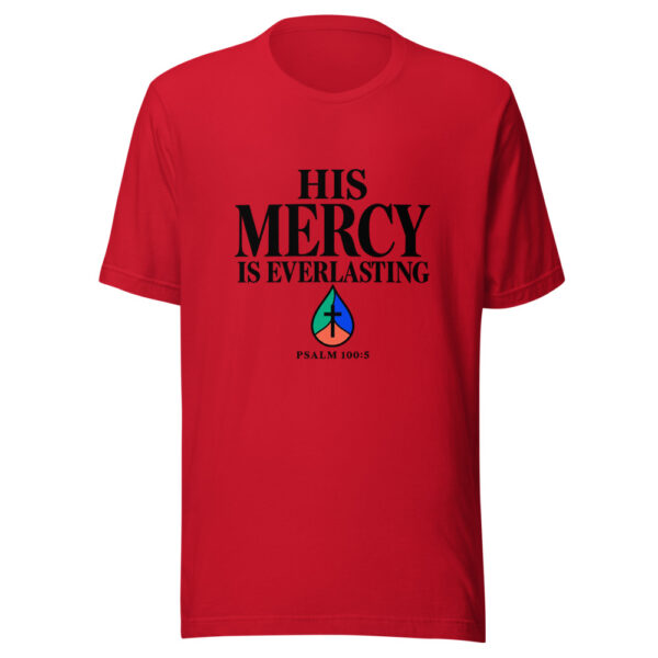 His Mercy Is Everlasting Graphic Tee mockup 8 His Mercy Is Everlasting Graphic Tee mockup 8