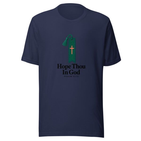 Hope Thou In God Graphic Tee mockup 6 Hope Thou In God Graphic Tee mockup 6