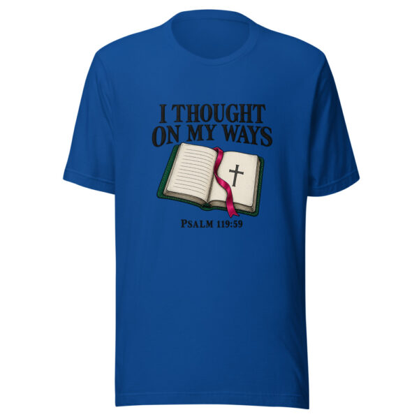 I Thought On My Ways Graphic Tee mockup 3 I Thought On My Ways Graphic Tee mockup 3
