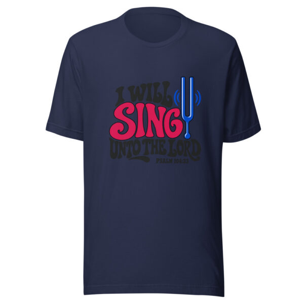 I Will Sing Unto The Lord Graphic Tee mockup 6 I Will Sing Unto The Lord Graphic Tee mockup 6