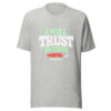 I Will Trust In Thee Graphic Tee mockup 7