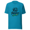 Let Us Run With Patience Graphic Tee mockup 2 Let Us Run With Patience Graphic Tee mockup 2