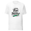 Let Us Run With Patience Graphic Tee mockup 5 Let Us Run With Patience Graphic Tee mockup 5