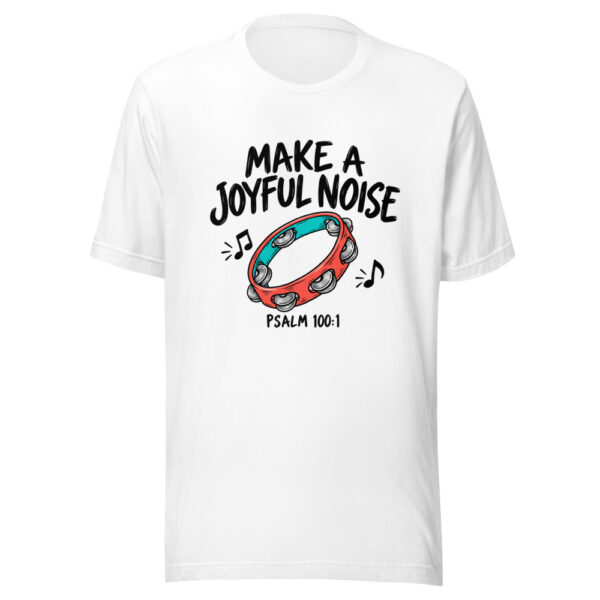Make A Joyful Noise Graphic Tee mockup 5 Make A Joyful Noise Graphic Tee mockup 5