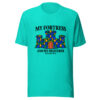My Fortress And My Deliverer Graphic Tee front view