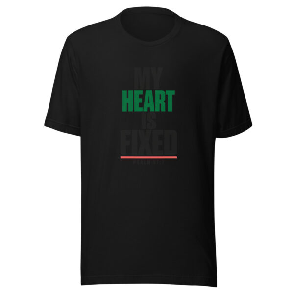 My Heart Is Fixed Graphic Tee mockup 4 My Heart Is Fixed Graphic Tee mockup 4