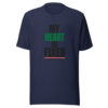 My Heart Is Fixed Graphic Tee mockup 6 My Heart Is Fixed Graphic Tee mockup 6