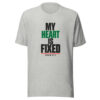 My Heart Is Fixed Graphic Tee mockup 7 My Heart Is Fixed Graphic Tee mockup 7