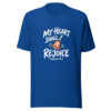 My Heart Shall Rejoice Graphic Tee mockup 3