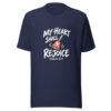 My Heart Shall Rejoice Graphic Tee mockup 6