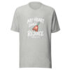 My Heart Shall Rejoice Graphic Tee mockup 7