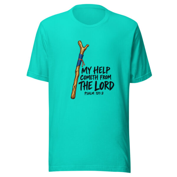 My Help Cometh From The Lord Graphic Tee mockup 3 My Help Cometh From The Lord Graphic Tee mockup 3