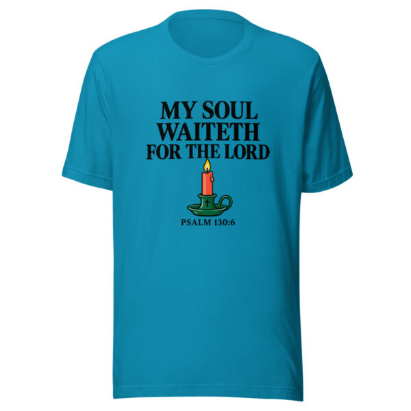 My Soul Waiteth For The Lord Graphic Tee mockup 1 My Soul Waiteth For The Lord Graphic Tee front view