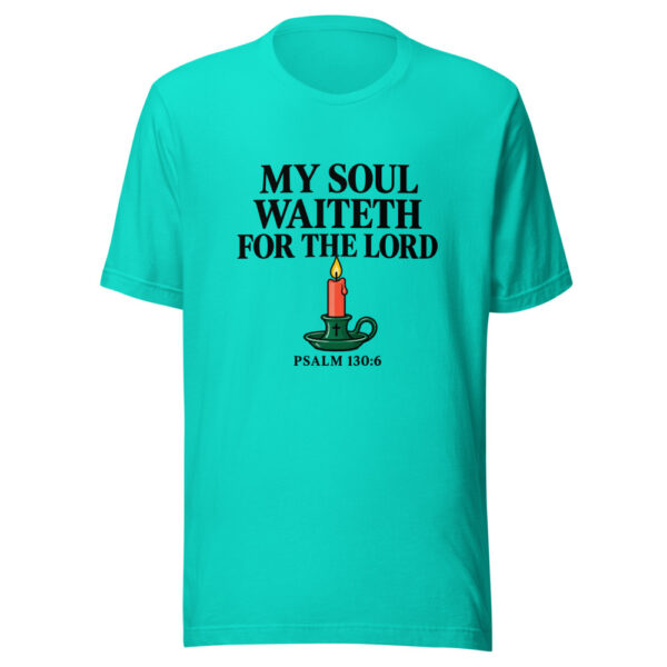 My Soul Waiteth For The Lord Graphic Tee mockup 2 My Soul Waiteth For The Lord Graphic Tee mockup 2