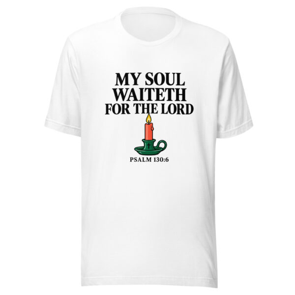 My Soul Waiteth For The Lord Graphic Tee mockup 5 My Soul Waiteth For The Lord Graphic Tee mockup 5