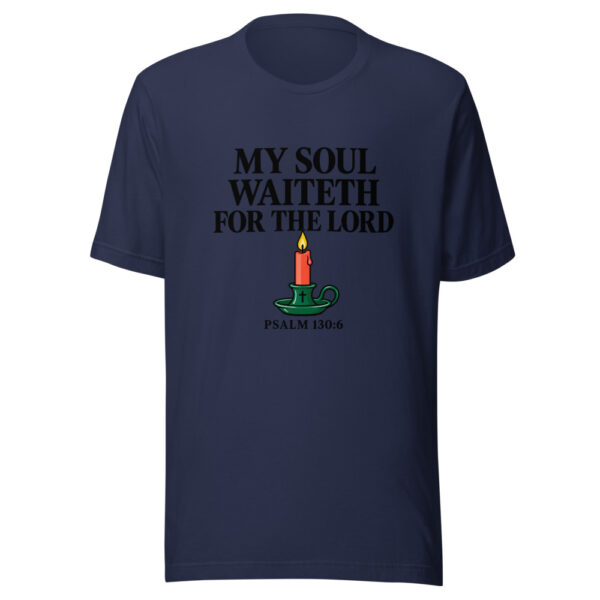 My Soul Waiteth For The Lord Graphic Tee mockup 6 My Soul Waiteth For The Lord Graphic Tee mockup 6