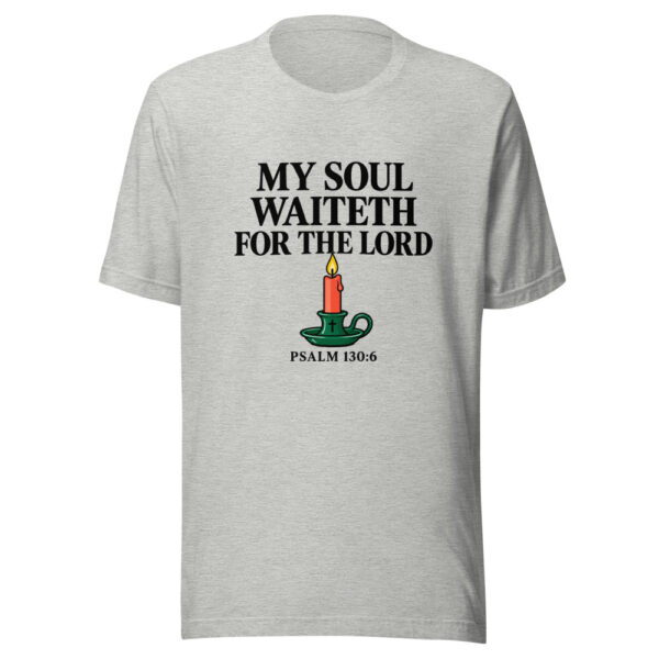 My Soul Waiteth For The Lord Graphic Tee mockup 7 My Soul Waiteth For The Lord Graphic Tee mockup 7