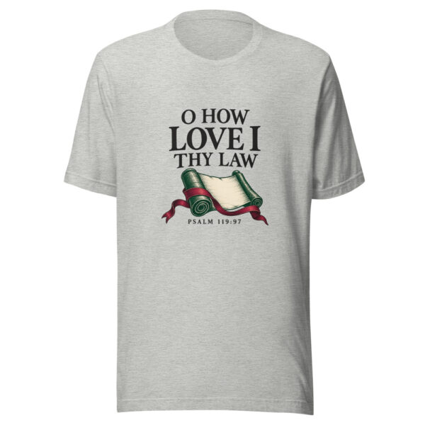 O How Love I Thy Law Graphic Tee mockup 7 O How Love I Thy Law Graphic Tee mockup 7