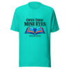 Open Thou Mine Eyes Graphic Tee mockup 2 Open Thou Mine Eyes Graphic Tee mockup 2