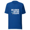 Rejoice And Sing Praise Graphic Tee mockup 3
